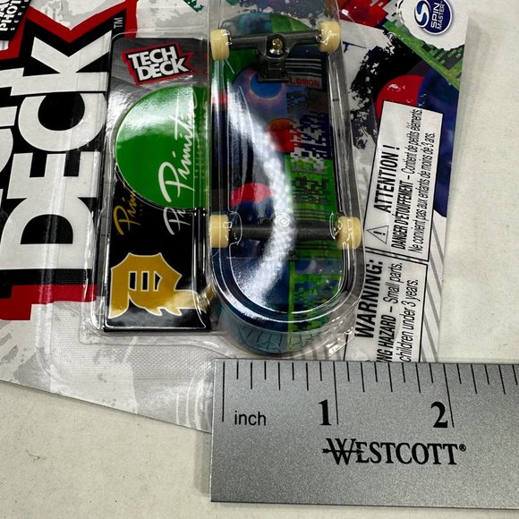 Tech Deck BLA BAC PHOTO Ultra Rare PRIMITIVE Skateboard Fingerboard New - Picture 9 of 10